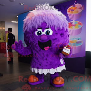 Disfraz de mascota Purple...