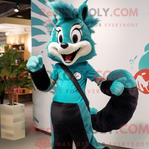 Disfraz de mascota Skunk...