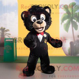 Black Lion-maskotdraktfigur...