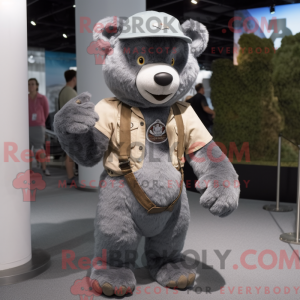 Costume mascotte d ours...