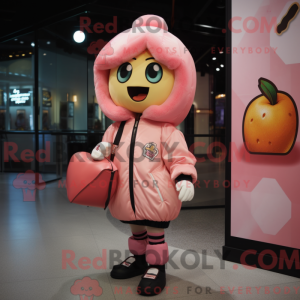 Peach Ice-maskotdraktfigur...