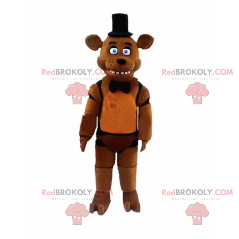 Mascot character drawing anime - Bear with hat - Redbrokoly.com Mascot character drawing anime - Bear with hat - Redbrokoly.com