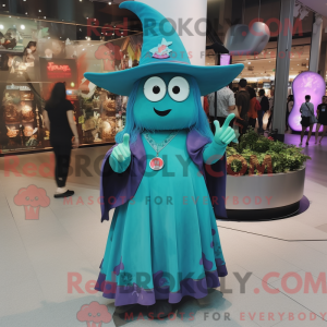 Turquoise Witch S Hat...