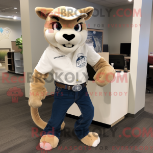 Disfraz de mascota del león...