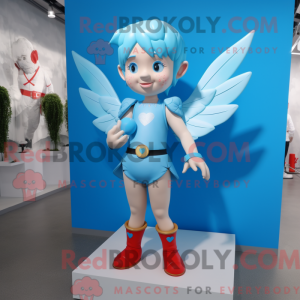 Costume mascotte de Cupidon...