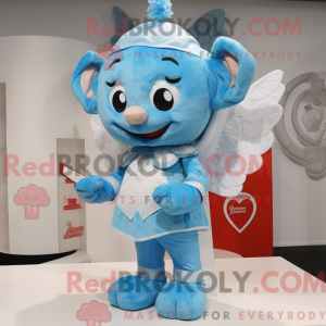 Postava maskota Sky Blue...