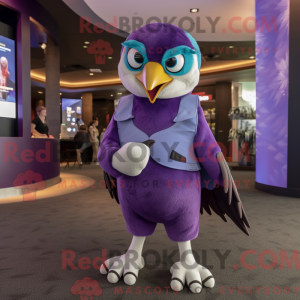Disfraz de mascota Purple...