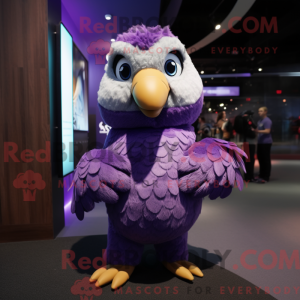 Disfraz de mascota Purple...