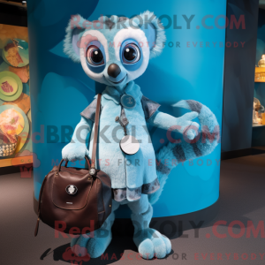Disfraz de mascota Sky Blue...