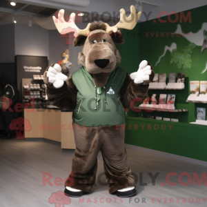 Oliven Irish Elk máscara...