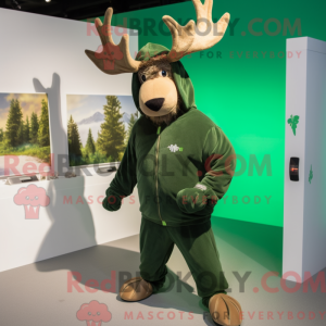 Oliven Irish Elk máscara...