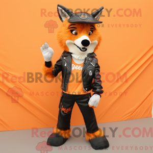Postava maskota Orange Say...