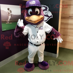Disfraz de mascota Purple...