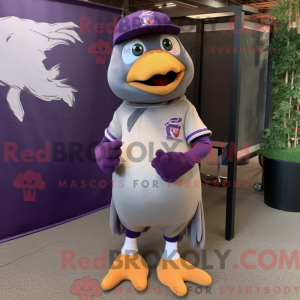 Disfraz de mascota Purple...