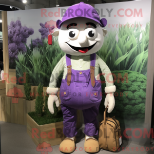 Lavender Onion Maskottchen...