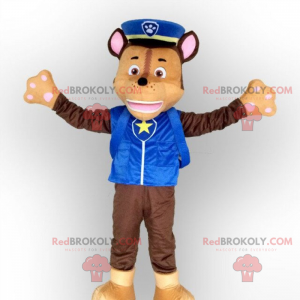 Mascota del personaje de Paw Patrol - Chase - Redbrokoly.com