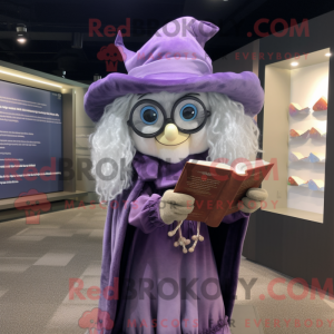 Lavendel heks maskot...