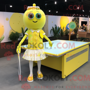 Lemon Yellow Ping Pong...