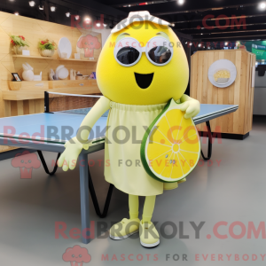 Lemon Yellow Ping Pong...