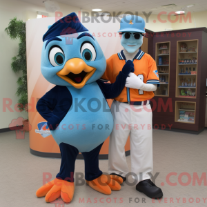 Costume de mascotte de geai...