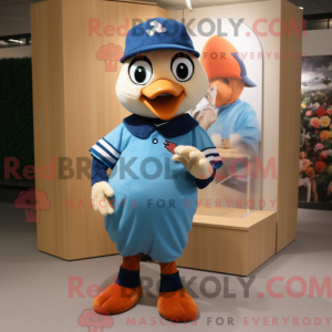 Peach Blue Jay...