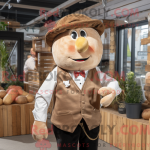 Tan Potato Maskottchen...