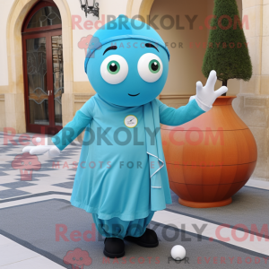 Cyan Petanque Ball...