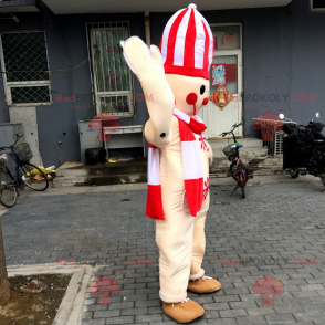 Maskot karaktär semester säsong - godis korn man -