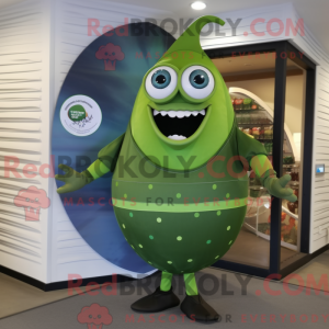 Postava maskota Olive Plate...