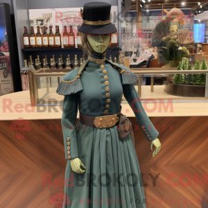 Grøn Civil War Soldier...