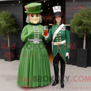 Mascotte de soldat vert de...