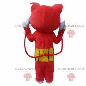 Videospiel Person Maskottchen - Cat - Katzenmaskottchen - REDBROKO_017606 - RedBrokoly.com