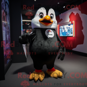 Máscara de pinguim com...