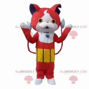 Mascota de persona de videojuego - Gato - Redbrokoly.com