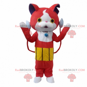 Mascote da pessoa do videogame - Gato - Redbrokoly.com