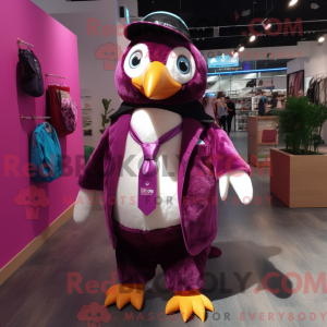 Máscara de Pinguim Magenta...
