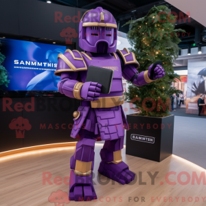 Purple Spartan Soldier...