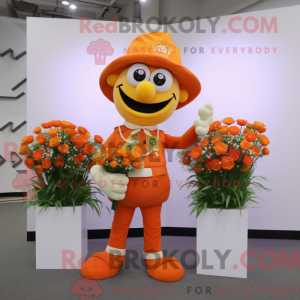 Postava maskota Orange...