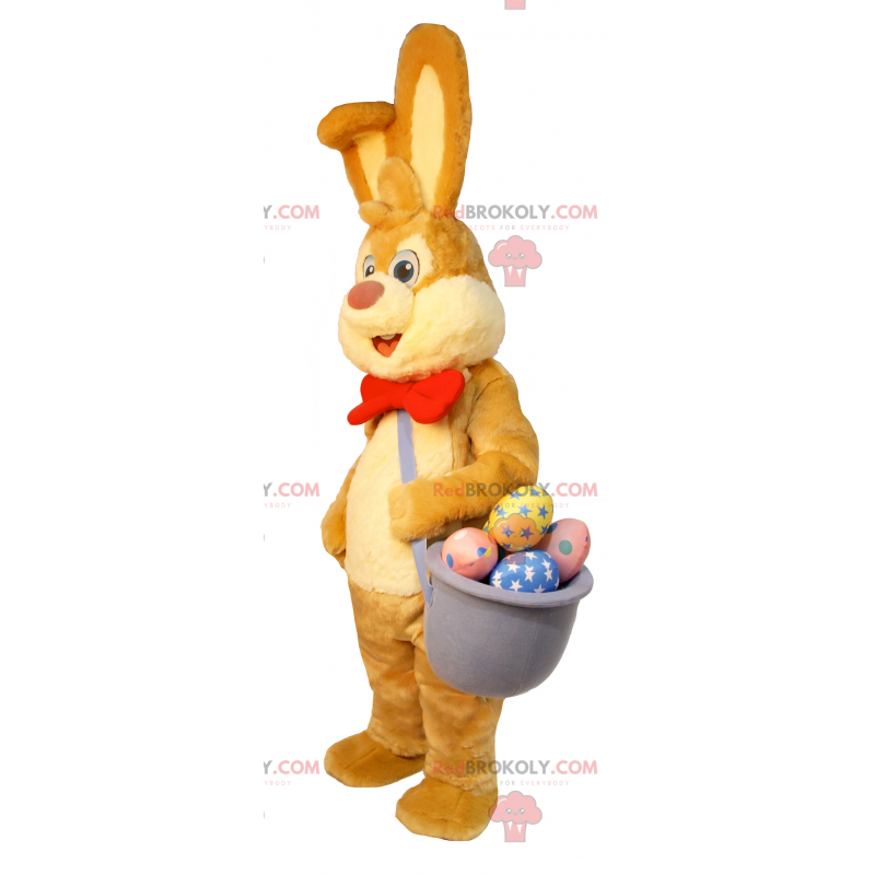 Mascotte del coniglietto di Pasqua - Redbrokoly.com