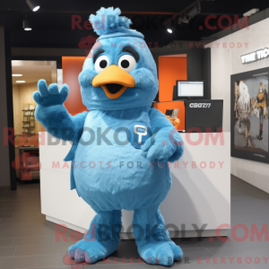 Disfraz de mascota Sky Blue...