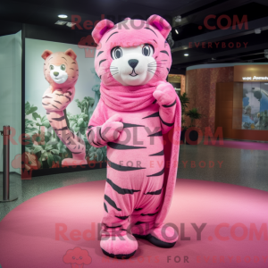 Máscara Rosa Tiger com...