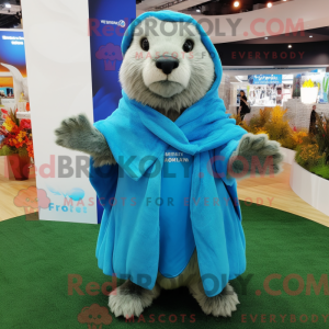 Disfraz de mascota Sky Blue...