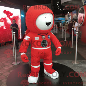 Máscara de astronauta...
