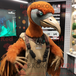 Rust Dodo Bird máscara de...