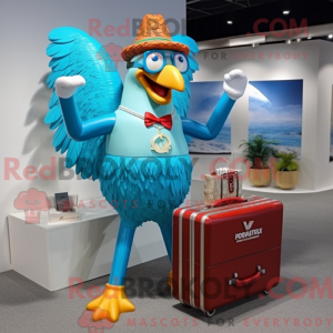 Personaggio mascotte gallo...