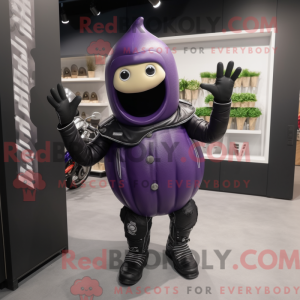 Lavender Eggplant mascot...