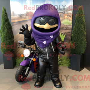 Lavender Eggplant mascot...