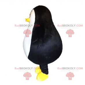 Lille pingvin maskot med store øjne - Redbrokoly.com
