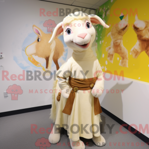 Costume mascotte de chèvre...