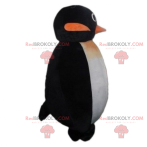 Lille pingvin maskot smilende - Redbrokoly.com